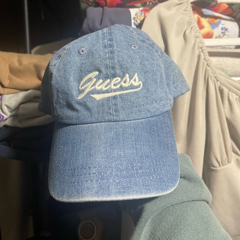 Denim GUESS Hat